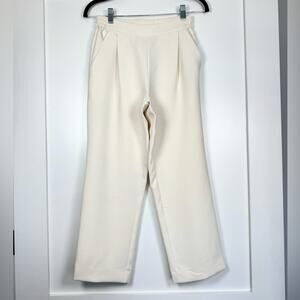 Current Air Cream Pleated Trousers Size XS